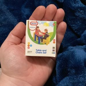 Mini Brands Little Tikes Table and Chairs Set